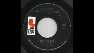 Mel Tillis - If I Could Only Start Over