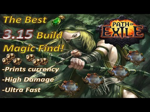[3.15] The Best Magic Find build in Path of Exile!