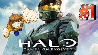 【2人実況】HALO初代リメイク！Halo Campaign Evolved クソ生放送 #1