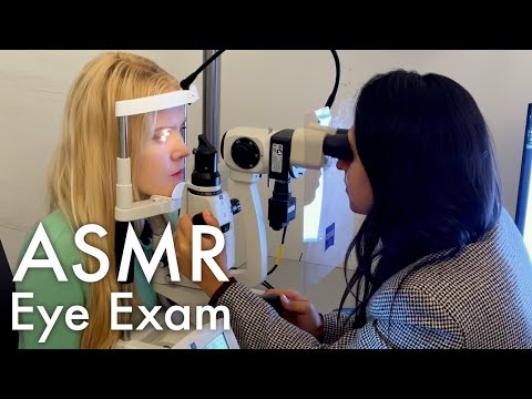 ASMR Real Eye Exam in London (Unintentional, Real Person ASMR)