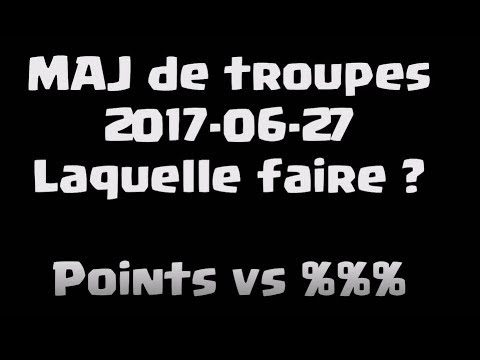 Mise a jour de troupes 2017-06-27