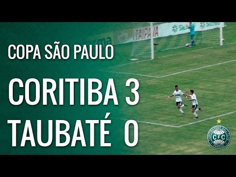 Copa SP: Coritba 3 x 0 Taubate