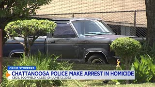 CHATTANOOGA POLICE MAKE ARREST IN CRIMESTOPPERS HOMICIDE