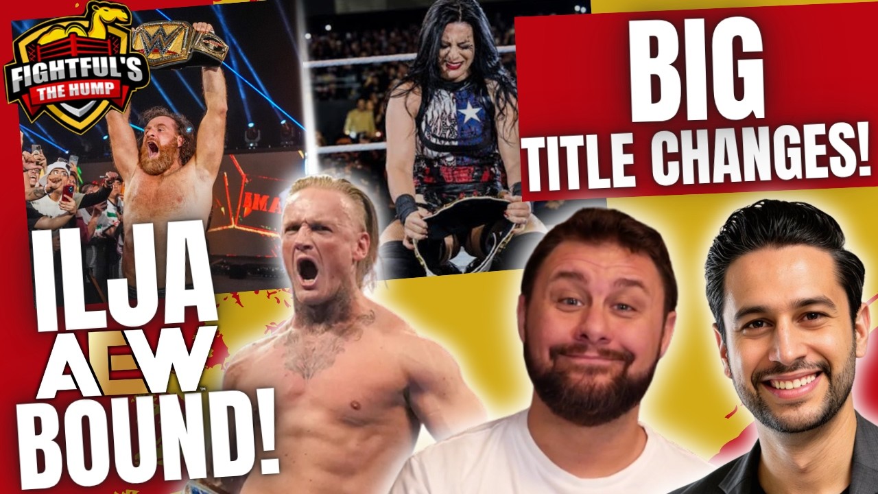 Ilja Dragunov Is AEW Bound; Where Can We Watch WWE Worlds Collide? | The Hump 9/16/2026 w/ SRS
