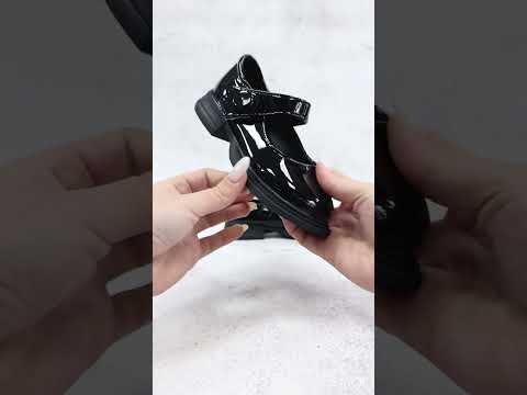 Туфли для девочки на лепучке нарядные стелька кожаная с супинатором Размеры 27,29,30 - фото 1 - id-p2905893112