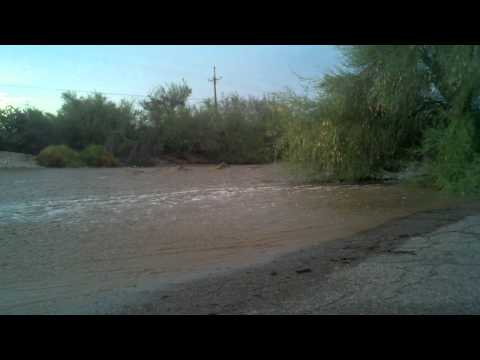 Flash Flood in the Arroyo