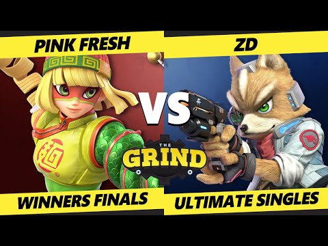 The Grind 146 Winners Finals - ZD (Fox, Wolf) Vs. Pink Fresh (Min Min) Smash Ultimate - SSBU