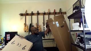 Video thumbnail for Unboxing and 2nd Review of The Squier Contemporary Active Jazz Bass V HH by Gruvlow