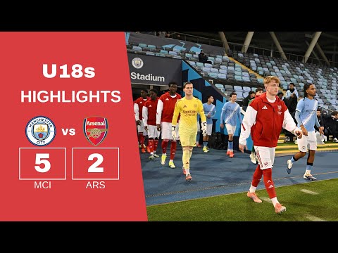 Arsenal U18 2-5 Manchester City U18 | FA Youth Cup Fourth Round Highlights (16/01/26)