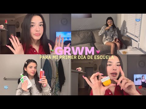 GRWM FOR MY FIRST DAY OF SCHOOL (8TH GRADE)