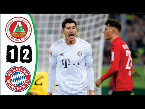Lokomotiv Moscow Vs Bayern Munich 1-2 All Goals & Extended Highlights