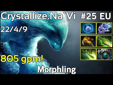 Crystallize [Na`Vi] Morphling - Dota 2  7.17