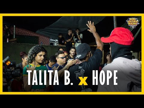 TALITA BROOKLYN X HOPE - 1ª FASE - Roda Cultural da Rocinha: 137ª EDIÇÃO