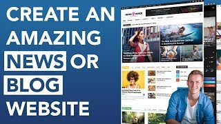 How To Create A Blog or News Website | Newspaper Theme