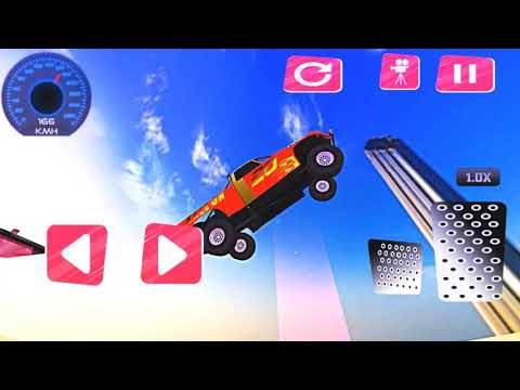 Extreme Monster Truck Car Stunts Impossible Tracks Video