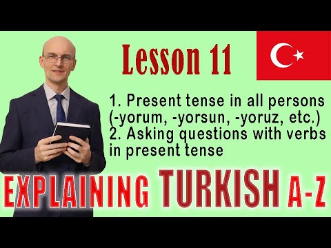 Turkish A to Z - Lesson 11