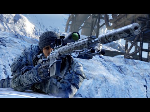 Sniper Ghost Warrior 2 Winter Sniping in Siberia (4K 60fps)