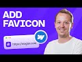 How to Add Favicon to Webflow
