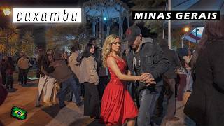 Walking in Caxambu at Night — Minas Gerais, Brazil 🇧🇷 2025 【 4K UHD 】
