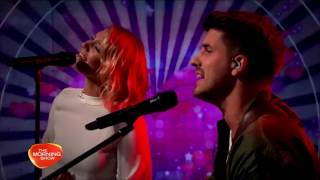 Jess and Matt sing Fall At Your Feet  The Morning Show Febuary 14th