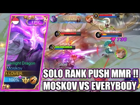 OTW TOP GLOBAL MOSKOV, WAJIB GENDONG PUBLIK - MOBILE LEGENDS