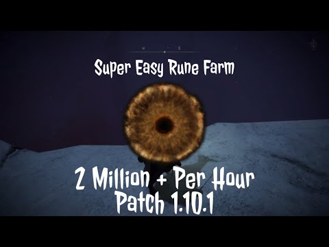 Super Easy Rune Farm - 2 Million + Runes Per Hour (Patch 1.10.1) | EldenRing
