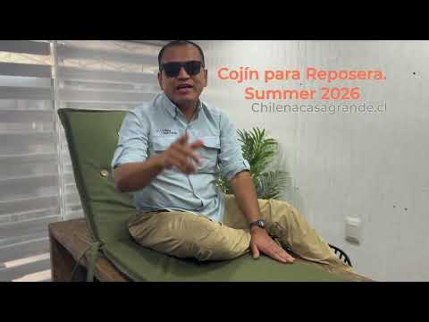 Cojín de reposera summer Festo 2026