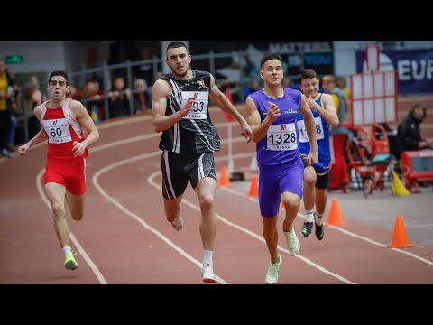 200m Men Final, National Indoor U20 Championships 2023, Sofia