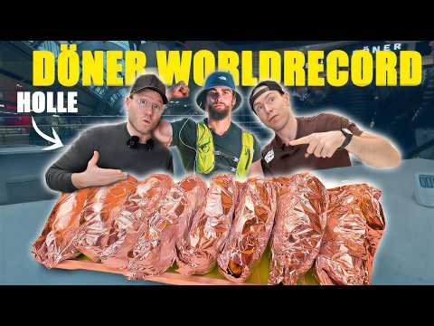 WORLD RECORD?! 😱 8 doner kebabs vs. Arda Saatci 🔥 With @Holle Honest Kebab