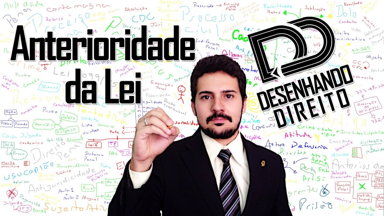Direto Penal - Art 1º CP - Anterioridade da Lei (Link com áudio melhor na descrição)