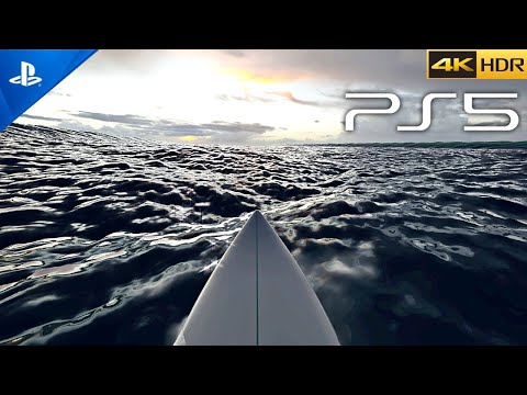 (PS5) This NEW SURFING GAME IS INSANE - Virtual Surfing Gameplay | Ultra High Graphics [4K 60 FPS] - YouTube