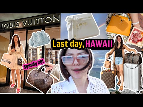 ÚLTIMO 😢 DIA INTEIRO NO HAVAÍ VLOG | DIOR, RIMOWA UNBOXING, VOLTA AO LV SHOPPING | CHARIS no Havaí 🌺