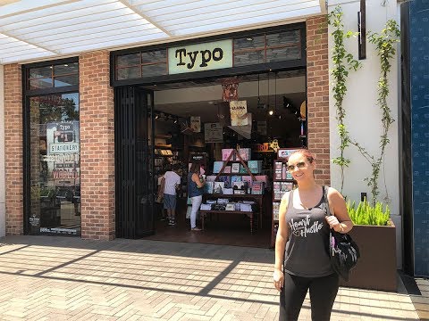 Typo Store Tour - Papelaria fofa + barata no shopping // Planejadores e cadernos australianos