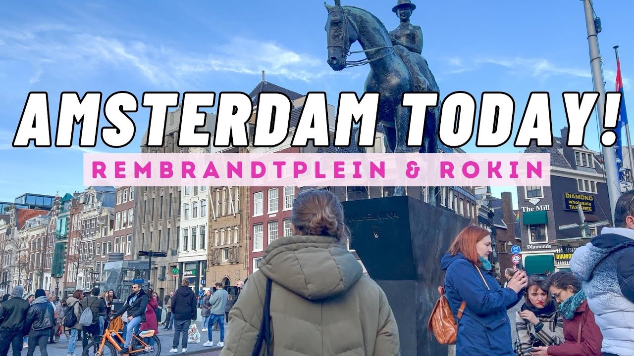 Embark on an intriguing walking tour around the Rembrandtplein.
