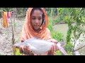 Best Net Fishing Traditional Cast Net Fishing In Village Beautiful Girls Fishing With Her Mom