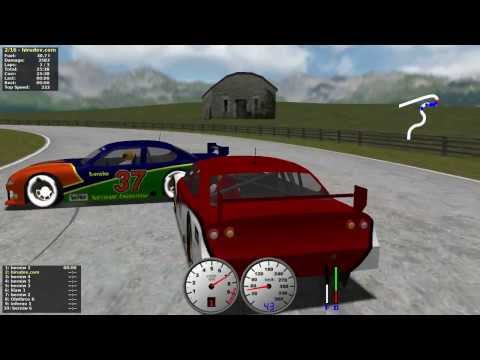 TORCS gameplay car1-stock1 versus all on Road Tracks - Kumbharli hills