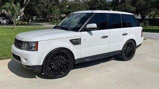 2011 RANGE ROVER LR4 FRONT BRAKE PAD REPLACEMENT