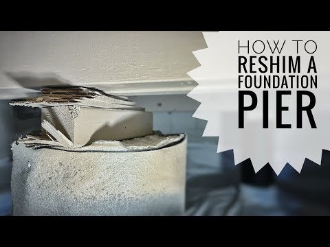 How to Reshim Foundation Pier: Fixing Settling Issues & Cracks | Step-by-Step Guide