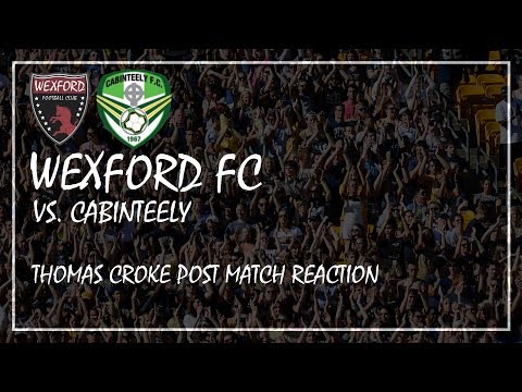 Senior: Wexford FC 2-0 Cabinteely - Thomas Croke