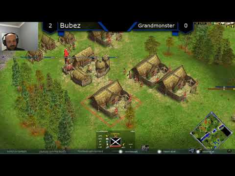 GrandMonster vs Bubez - Age of Mythology: The Titans (Game 3)