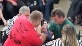 preview picture of video 'Bulging biceps at Saturday's arm wrestling championships'