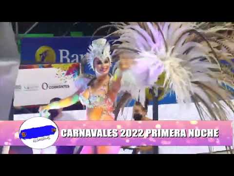 Dayana Reichembach en desfile de Sambanda (Transmission 5TV Corrientes)