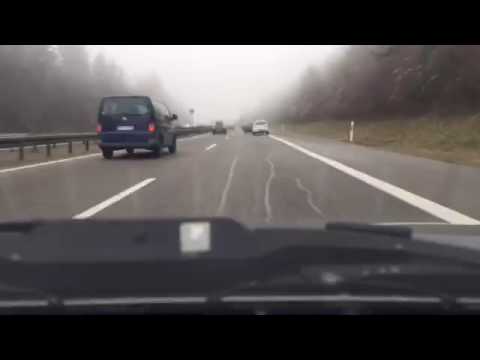 Timelapse a96 Germany and the a14 of Austria (Pfändertunnel) filmd with a Iphone