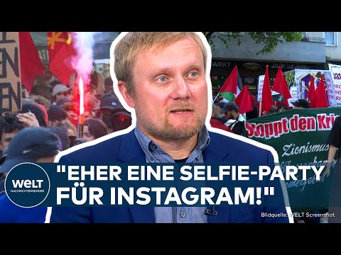 ERSTER MAI RANDALEFREI: "Linke Szene hat sich gewandelt!" Friedliche Demos in Berlin-Kreuzberg!