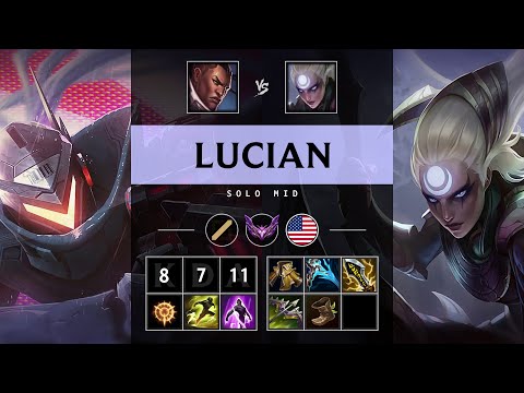 Lucian Mid vs Diana - NA Master Patch 25.14