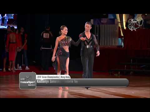 Asian Championship 2017 Final Samba - Kostiantyn Samarskyi and Isabelle Tay