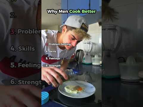 Top 6 Reasons Why Men Cook Better Than Women