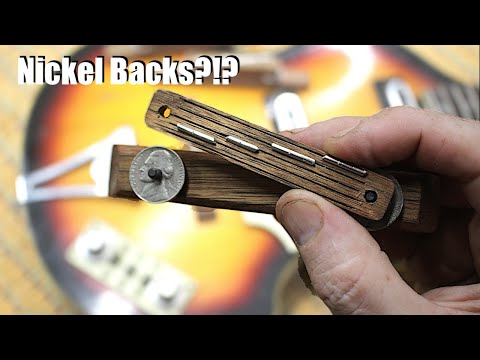 DIY Adjustable, Intonatable Floating Guitar/Bass Bridge