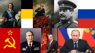 Russian anthems history - All the russian officials and unofficials anthems