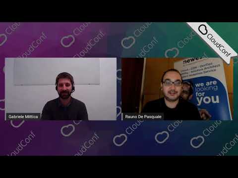 CloudConf 2020 - intervista con Rauno De Pasquale di Newesis